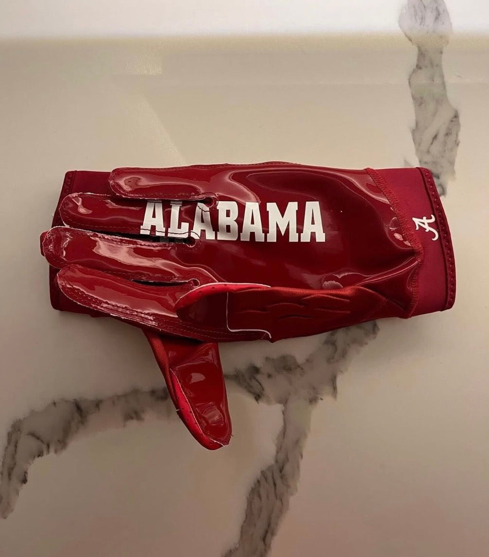 NCAA ALABAMA FOOTBALL GLOVES