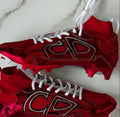 AA RED COSTOM DIOR CLEATS